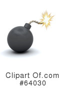 Bomb Clipart #64030 by KJ Pargeter