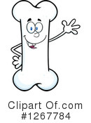 Bone Character Clipart #1267784 by Hit Toon