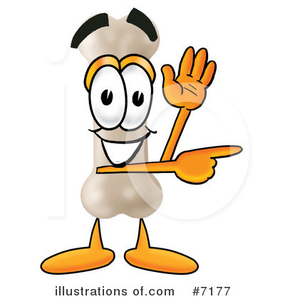 Bone Clipart #7177 by Mascot Junction