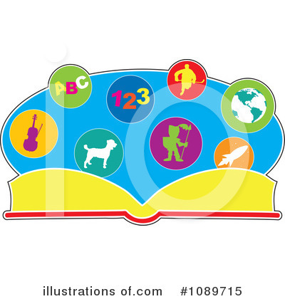 Books Clipart #1089715 by Maria Bell
