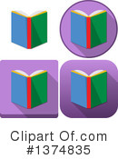 Book Clipart #1374835 by Liron Peer