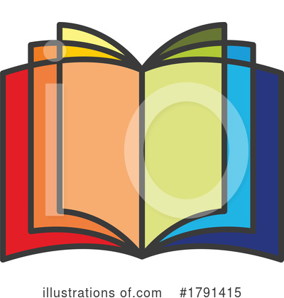Open Book Clipart #1791415 by Vector Tradition SM