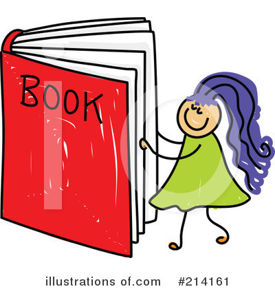 Royalty-Free (RF) Book Clipart Illustration by Prawny - Stock Sample #214161