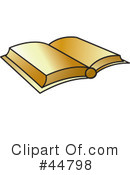 Book Clipart #44798 by Lal Perera