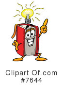 Book Clipart #7644 by Mascot Junction
