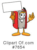 Book Clipart #7654 by Mascot Junction