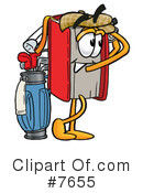 Book Clipart #7655 by Mascot Junction