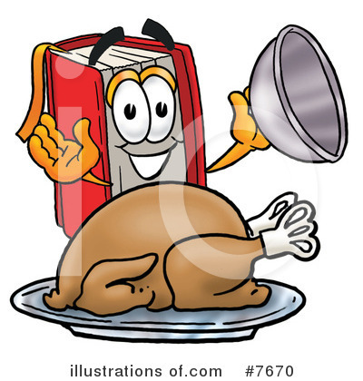 Royalty-Free (RF) Book Clipart Illustration by Mascot Junction - Stock Sample #7670