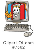 Book Clipart #7682 by Mascot Junction