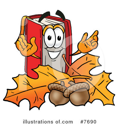Book Clipart #7690 by Mascot Junction