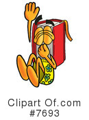 Book Clipart #7693 by Mascot Junction