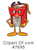 Book Clipart #7695 by Mascot Junction