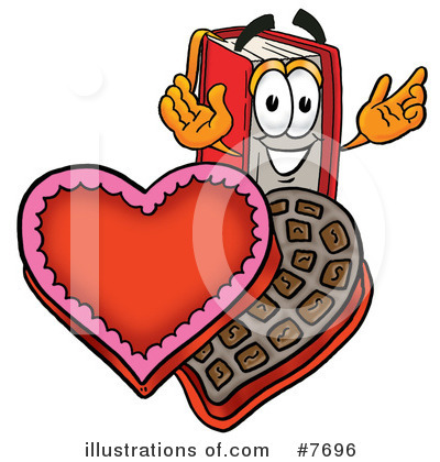 Royalty-Free (RF) Book Clipart Illustration by Mascot Junction - Stock Sample #7696