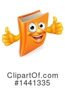 Book Mascot Clipart #1441335 by AtStockIllustration