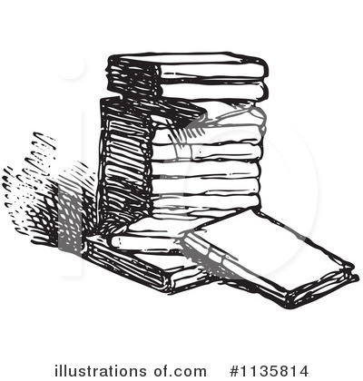 Royalty-Free (RF) Books Clipart Illustration by Picsburg - Stock Sample #1135814