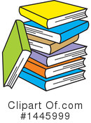 Books Clipart #1445999 by Johnny Sajem
