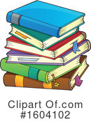 Books Clipart #1604102 by visekart