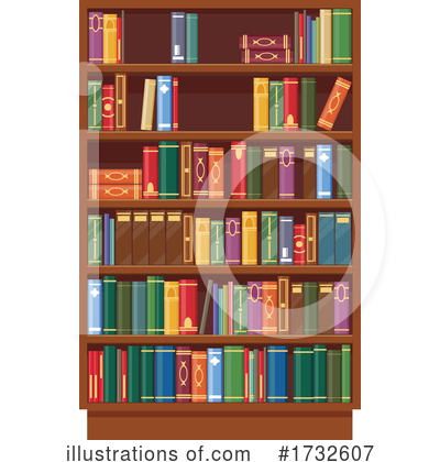 Royalty-Free (RF) Books Clipart Illustration by Vector Tradition SM - Stock Sample #1732607