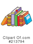 Books Clipart #213794 by visekart