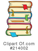 Books Clipart #214002 by visekart
