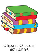 Books Clipart #214205 by visekart
