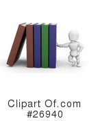 Books Clipart #26940 by KJ Pargeter