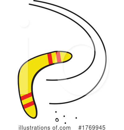 Royalty-Free (RF) Boomerang Clipart Illustration by Johnny Sajem - Stock Sample #1769945