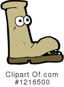 Boots Clipart #1216500 by lineartestpilot
