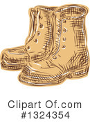 Boots Clipart #1324354 by patrimonio