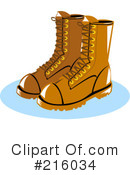 Boots Clipart #216034 by patrimonio