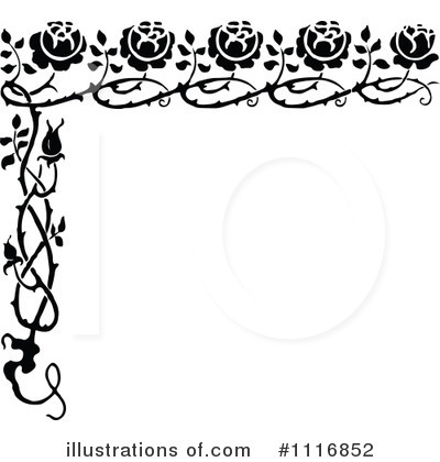 Roses Clipart #1116852 by Prawny Vintage