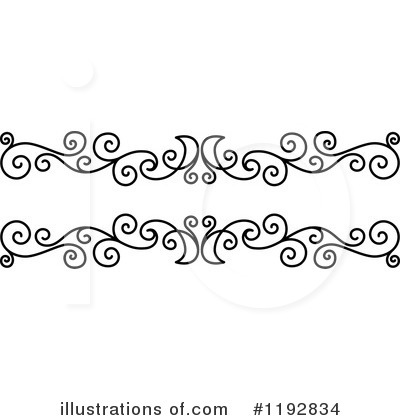 Royalty-Free (RF) Border Clipart Illustration by Vector Tradition SM - Stock Sample #1192834