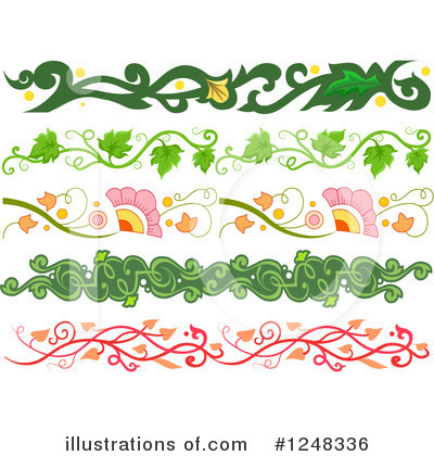Royalty-Free (RF) Border Clipart Illustration by BNP Design Studio - Stock Sample #1248336
