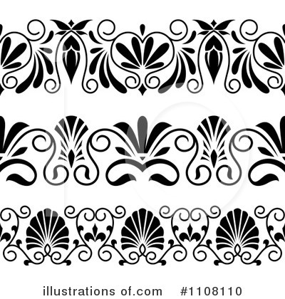 Royalty-Free (RF) Borders Clipart Illustration by Vector Tradition SM - Stock Sample #1108110