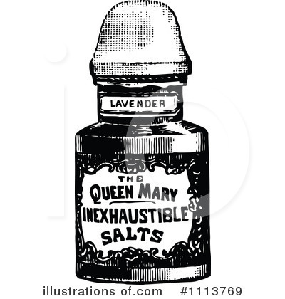 Royalty-Free (RF) Bottle Clipart Illustration by Prawny Vintage - Stock Sample #1113769