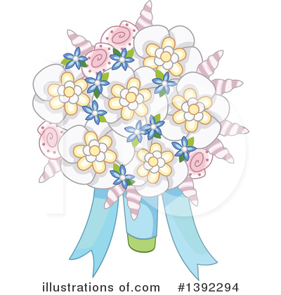 Royalty-Free (RF) Bouquet Clipart Illustration by BNP Design Studio - Stock Sample #1392294