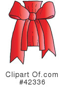 Bow Clipart #42336 by Snowy
