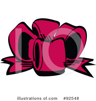 Royalty-Free (RF) Bow Clipart Illustration by Andy Nortnik - Stock Sample #92548