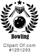 Bowling Clipart #1251293 by Vector Tradition SM