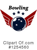 Bowling Clipart #1254560 by Vector Tradition SM