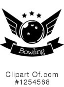 Bowling Clipart #1254568 by Vector Tradition SM