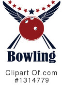 Bowling Clipart #1314779 by Vector Tradition SM