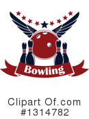 Bowling Clipart #1314782 by Vector Tradition SM