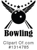 Bowling Clipart #1314785 by Vector Tradition SM