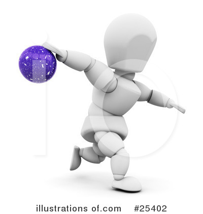 Royalty-Free (RF) Bowling Clipart Illustration by KJ Pargeter - Stock Sample #25402