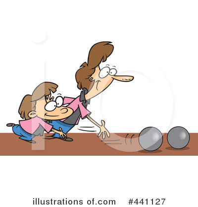 Bowling Clipart #441127 by toonaday