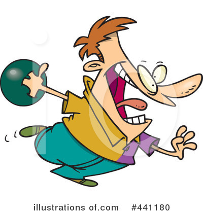 Royalty-Free (RF) Bowling Clipart Illustration by toonaday - Stock Sample #441180