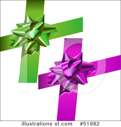 Royalty-Free (RF) Bows Clipart Illustration by dero - Stock Sample #51982