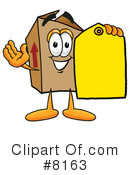 Box Clipart #8163 by Mascot Junction