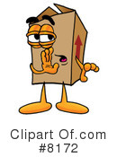 Box Clipart #8172 by Mascot Junction